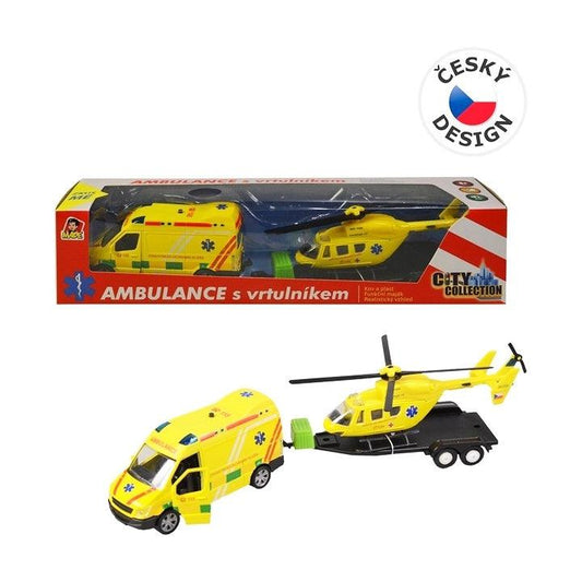 Ambulance a vrtulník, světlo zvuk - Pandoo