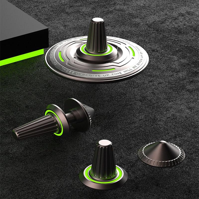 Svítící hi-tech UFO kovový spinner | Antistresová hračka - Pandoo