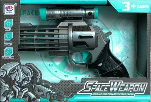 Pistole Space Weapon se zvukovými a světelnými efekty - Pandoo
