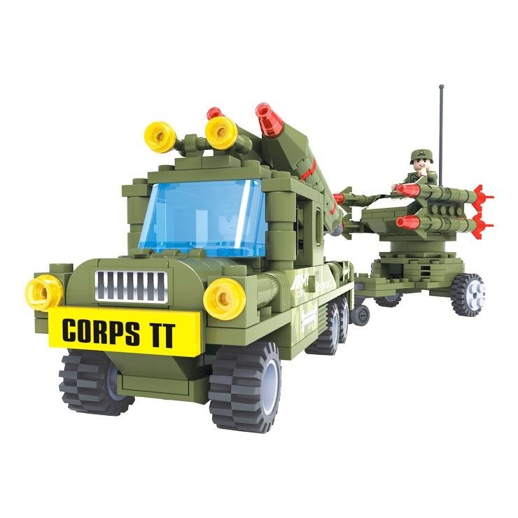 Vojenské auto s raketami | Lego Dromader | stavebnice - Pandoo