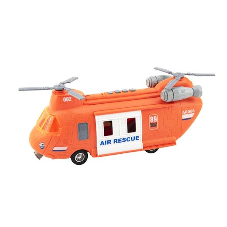 Záchranný vrtulník na setrvačník - světlo, zvuk - Pandoo