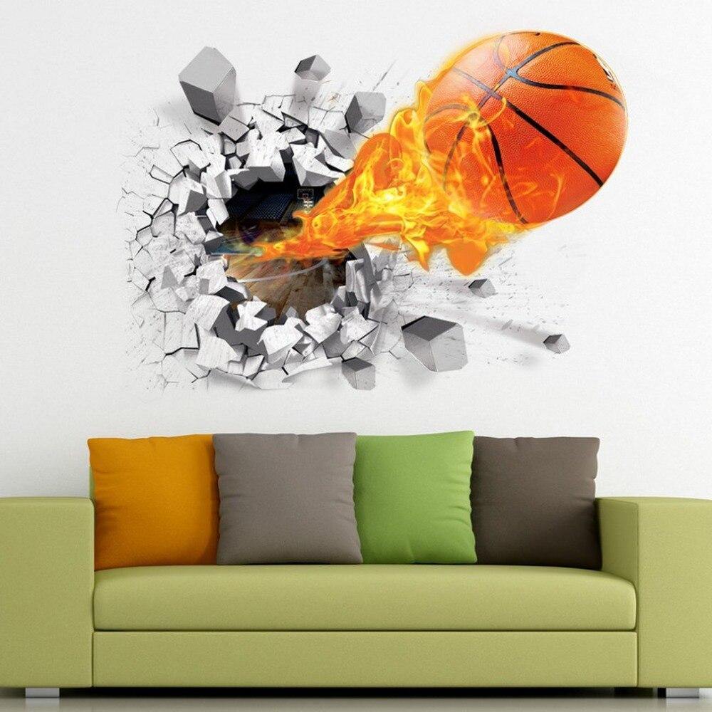 Basketball 3D plakát na stěnu - Pandoo.cz