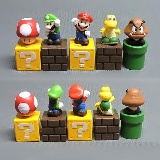 Super Mario dekorační figurky set - Pandoo.cz
