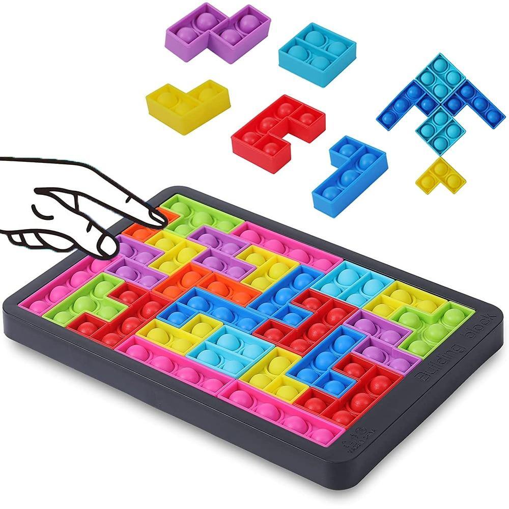 Hra Tetris Fidget toy Pop it - Pandoo.cz